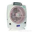 12'' fan camping battery rechargeable DC motor fan AC household fan